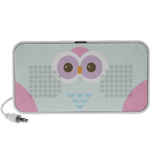 kawaii owl iPod speakers