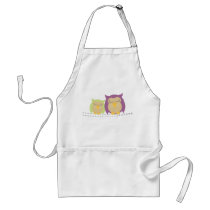 Kawaii Owls Apron