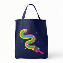 Kawaii Paint Brush Canvas Bag