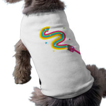 Kawaii Paint Brush Doggie Shirt