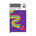 Kawaii Paint Brush Postage