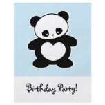 Kawaii panda flyers