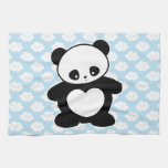 Kawaii panda towel