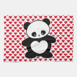 Kawaii panda hand towels