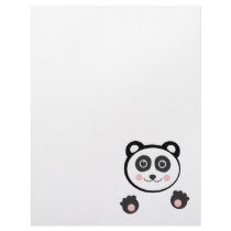 Kawaii Panda letterhead
