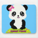 Kawaii Panda Mousepad by aikiri Kawaii Panda Mousepad