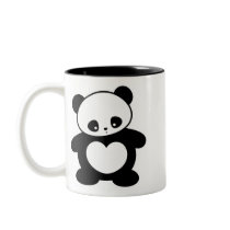 Kawaii panda coffee mugs