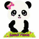 photo, sculpture, sculptures, kawaii, panda, bear, bears, cute, aikiri, zazzle, acrylic, cut, out, cutout, cutouts, pink, green, colorful, black, white, whimsical, adorable, pretty, kids, kid, child, children, gift, gifts, grass, flowers, asian, japan, chinese, china, asia, bamboo, girly, cutesy, digital art
