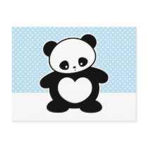 Kawaii panda post cards