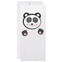 Kawaii Panda rack cards