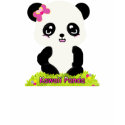 Kawaii Panda Ringer Tee t-shirts
