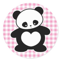 Kawaii panda sticker