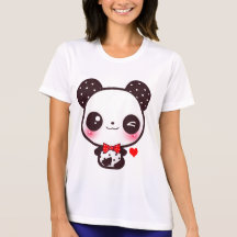 Kawaii panda tee shirts