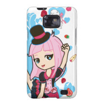Kawaii Penelope the Gothic Lolita Chibi Android Samsung Galaxy S Case
