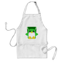Kawaii Penguin Bride Of Frankenstein aprons