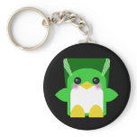 Kawaii Penguin Bride Of Frankenstein keychains