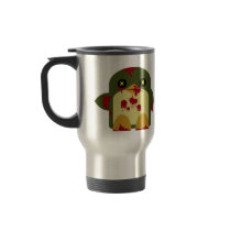 Kawaii Penguin Zombie Gruesome Horror mugs by kawaiifiveo Kawaii Penguin Zombie Gruesome Horror mugs