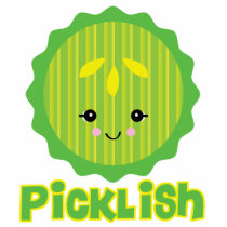 kawaii picklish pickle slice cut outs