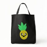 kawaii pineapple happy face bags
