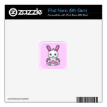 Kawaii Pink Bunny iPod Nano 6G Skins