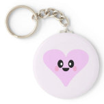 KAWAII PINK HEART VALENTINE'S DAY KEYCHAIN keychains