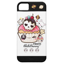 Kawaii pirate skull cupcake casemate cases