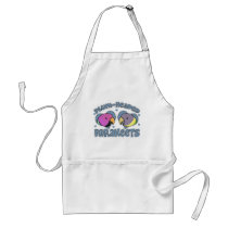Kawaii Plum Headed Parakeet aprons by MenagerieMayhem Kawaii Plum Headed Parakeet aprons