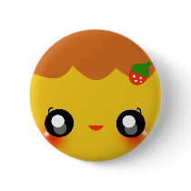 Kawaii Pudding buttons