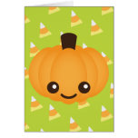 Kawaii Pumpkin Card