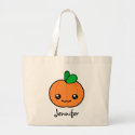 Kawaii Pumpkin Halloween Personalized Tote Bag bag