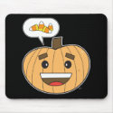 Kawaii Pumpkin - Mousepad