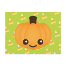postcard - Have a fun Kawaii Halloween!     Don't forget the matching postage!     