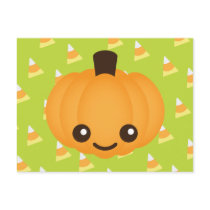 Kawaii Pumpkin postcards by nyxxie Kawaii Pumpkin postcards