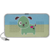 Kawaii puppy iPhone speaker