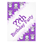 Kawaii Purple Bunny Pattern Announcements