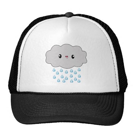 Kawaii Rain Cloud trucker hat