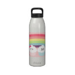 Kawaii Rainbow and Cupcakes Water Bottles