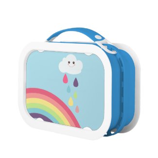 Kawaii Rainbow & Cloud {lunch box}