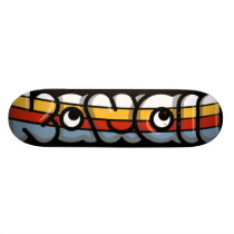 Kawaii Rainbow Logo skateboards