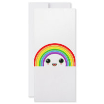kawaii rainbow rack cards by anacletocold kawaii rainbow rack cards
