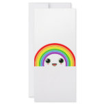 kawaii rainbow custom rack cards