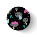 Kawaii Rainy Night Button