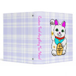 Kawaii Rave Lucky Cat Maneki Neko binders