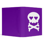 Kawaii Rave Skull binders