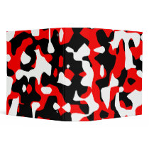 Kawaii Rave Urban Camo Vinyl Binders