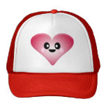 KAWAII RED HEART VALENTINE'S DAY LOVE hats