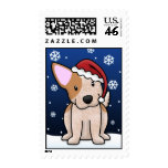 Kawaii Red Heeler Christmas Postage Stamps