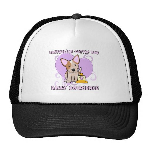 Kawaii Red Heeler Rally-O Trucker Hat