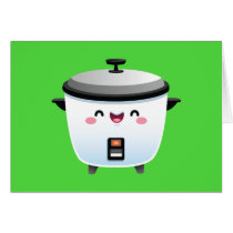 Kawaii Rice Cooker cards