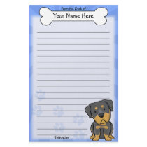 Kawaii Rottweiler Stationery